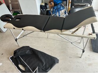Massage table