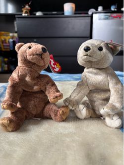 Beanie Baby Bears Almond & Pecan