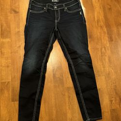 Woman’s Silver Aiko Skinny Jeans Shipping Available 