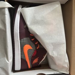 Jordans 1 MID SE (PS)