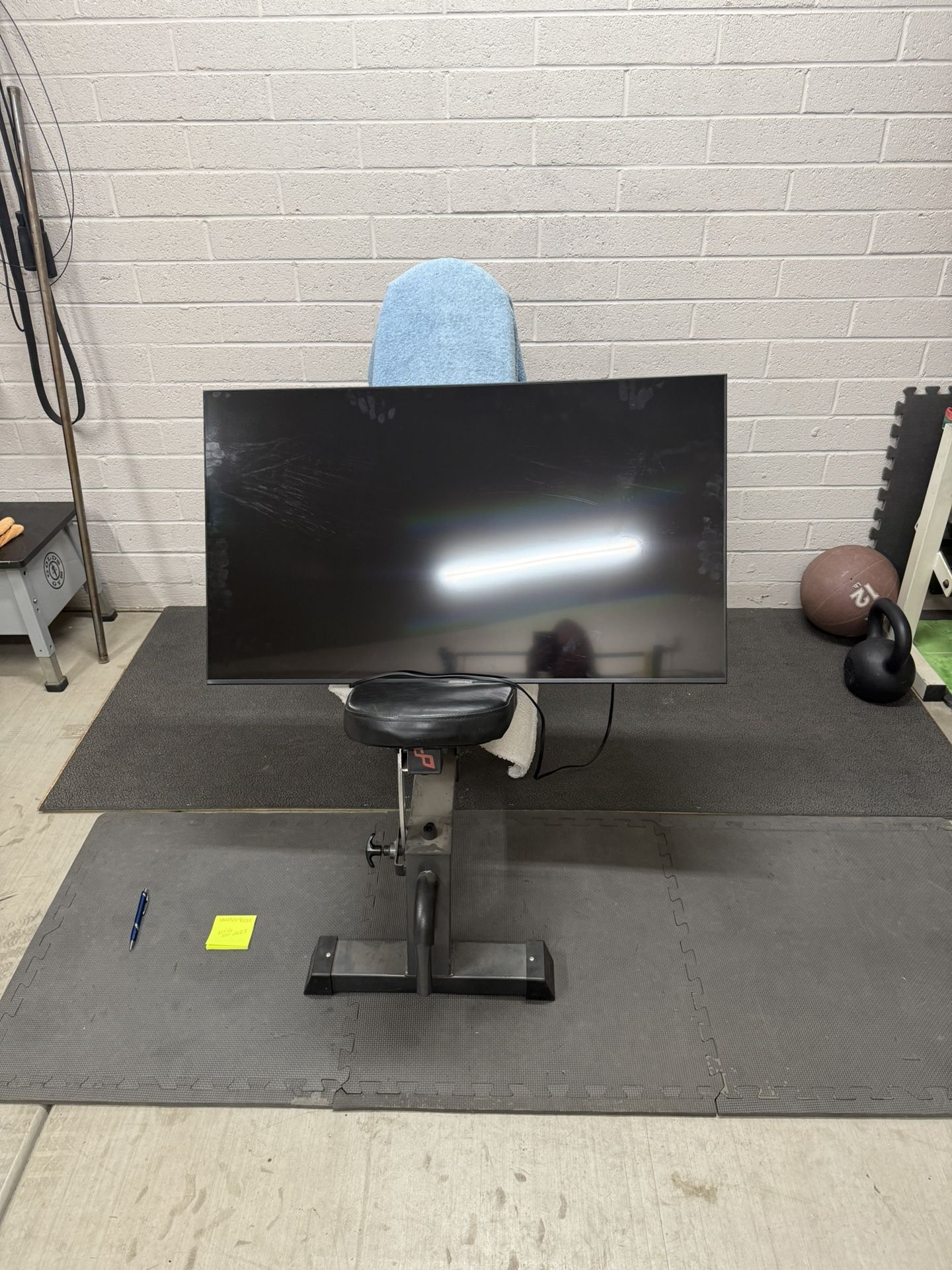 38” Samsung TV W/ Wall Mounting Brackets