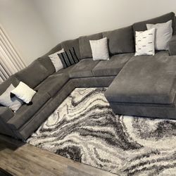 Grey Sectional Couch
