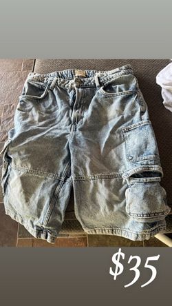 Cotton On Light Wash Denim Jorts