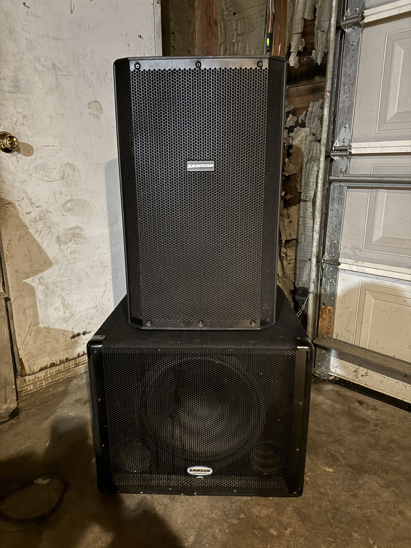 Samson Speaker And sub Woofer