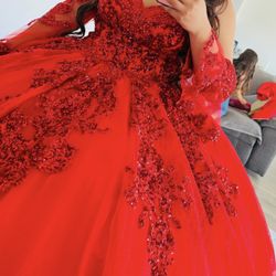 Red Quince Dress 