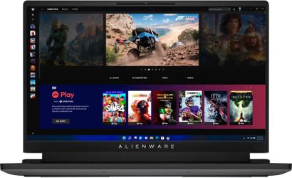 Alienware - m15 R5 15.6" FHD 360Hz Gaming Laptop - AMD Ryzen R9 - 16GB Memory - NVIDIA GeForce RTX 3070 - 1TB Solid State Drive - Dark Side of the Moo