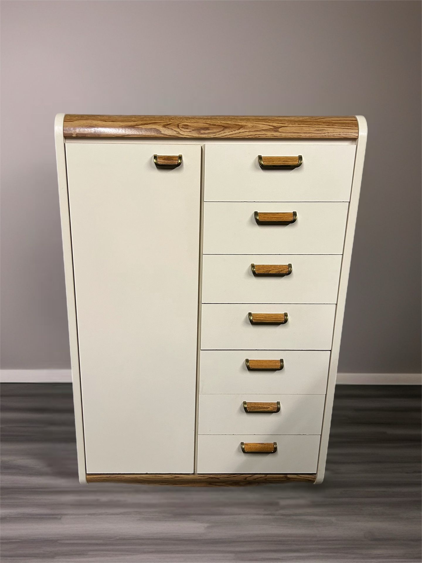 Vintage Palliser Armoire and 2 night stands 