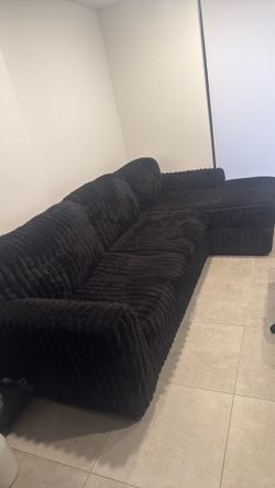 Black couch