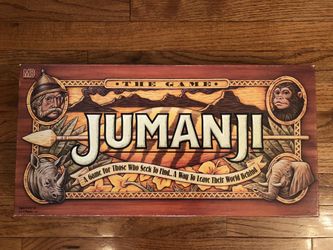 Vintage First Edition Jumanji Board Game
