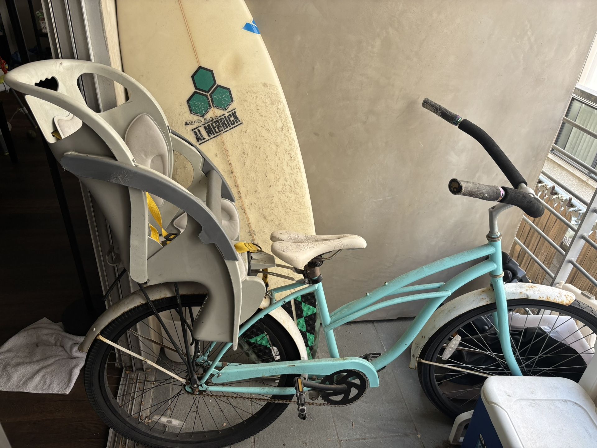 Beach Bike With Kids Seat