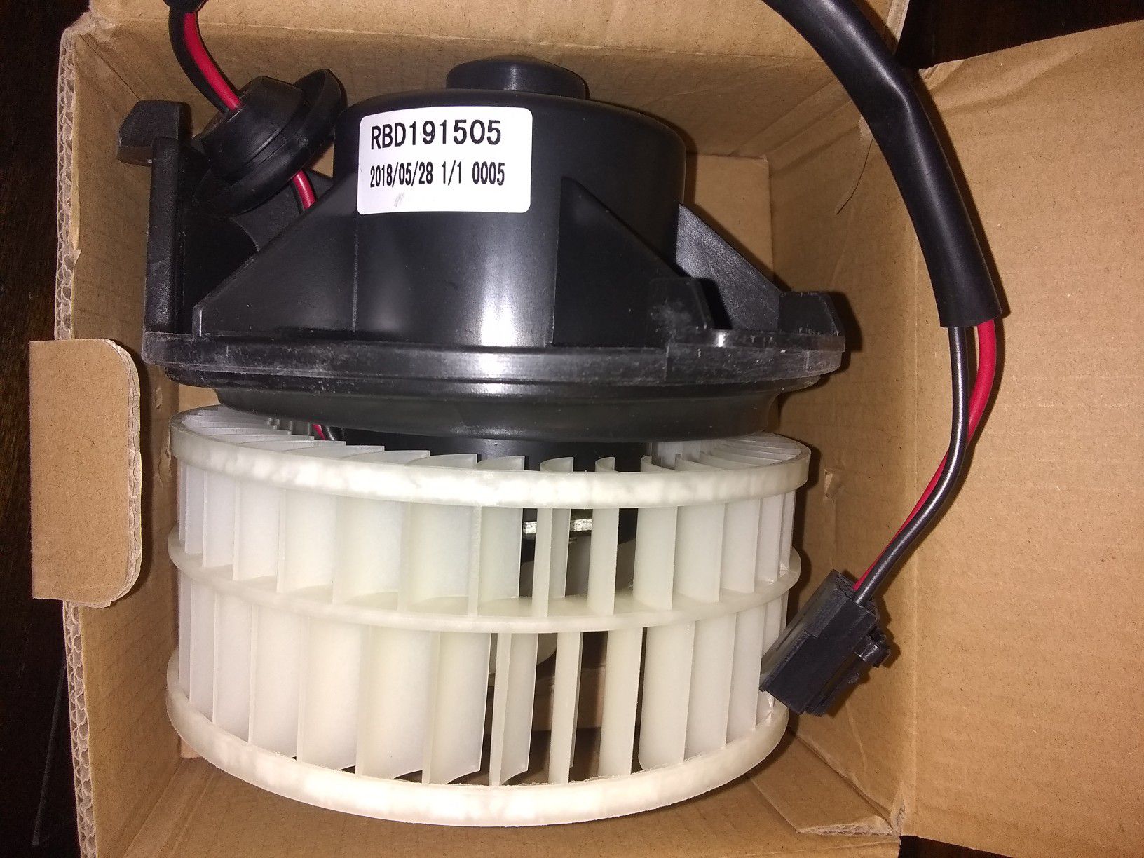 Replacement Front Blower Motor