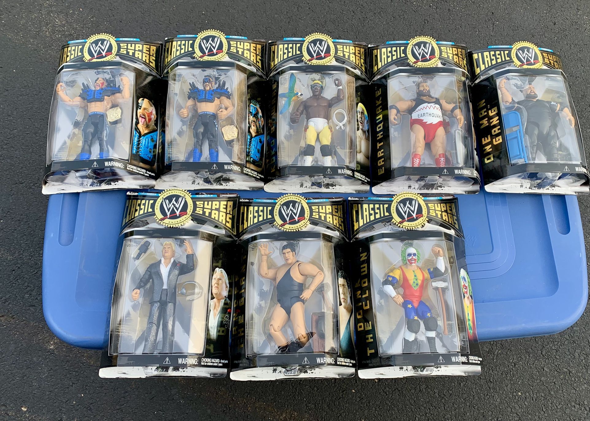 WWE classic Superstars Series 6 Action Figures