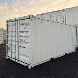 20 FOOT NEW 1-TRIP CONTAINER STD SHED,STORAGE,SHIPPING,CONEX 
