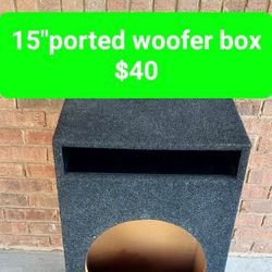 Sub Woofer Box  (Ported15")($40)