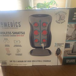 Back Massage With Cushion With Heat Brand New 