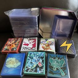 Pokémon sleeves/toploaders/cardsavers