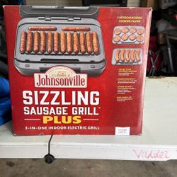 Johnsonville Sizzling Sausage Grill plus