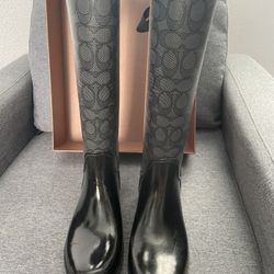 Authentic Coach Rain boots   