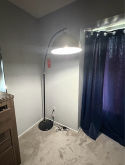 Arc Floor Lamp with Dome Shade
