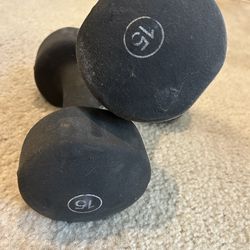 Dumbbells 15lbs