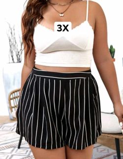 New women's shorts size 3X