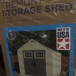 Suncast 8-ft x 10-ft Tremont Resin Storage Shed (Floor Included) Item #644616 | Model #BMS8100