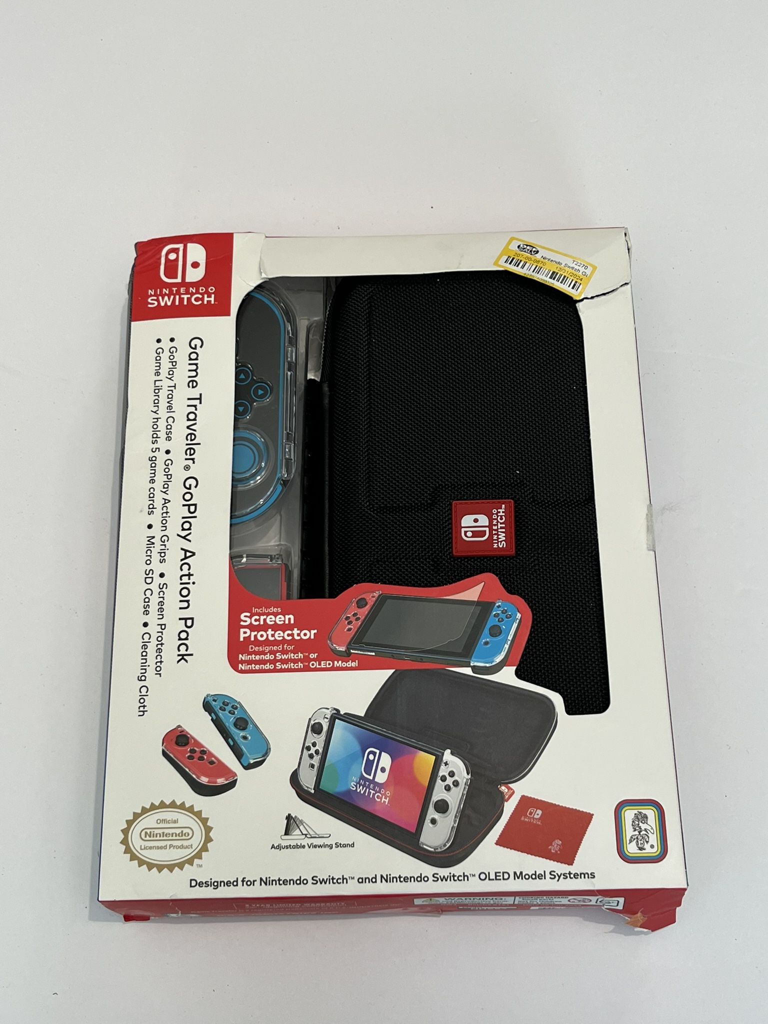 Nintendo Switch Game Traveler GoPlay Action Pack New OLED and Original