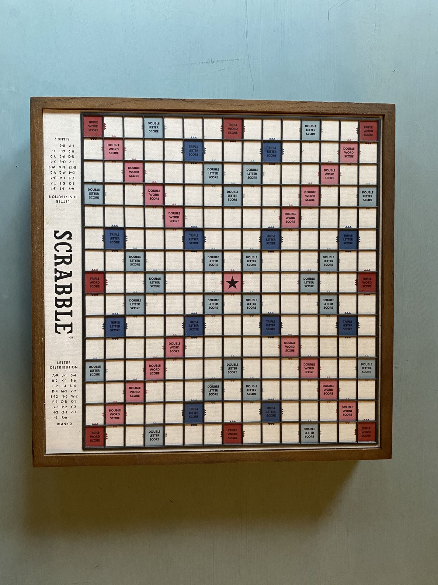 Spinning Scrabble Board