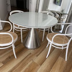 Dining Table, Modern Marble