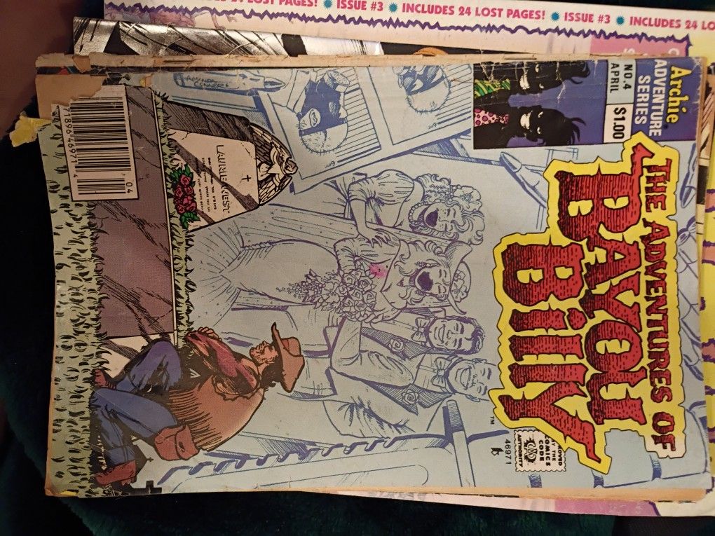 1990 The Adventures Of Bayou Billy Comic Book