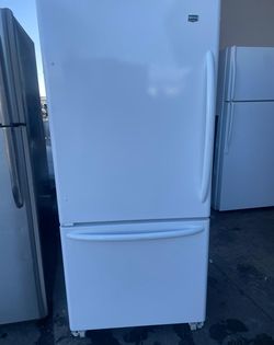 Maytag Bottom Freezer White Refrigerator
