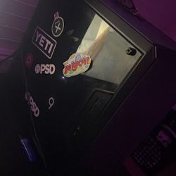 PC and 75 hertz monitor 