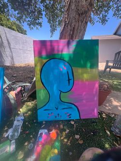 Hyper color painting