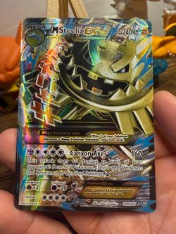 M Steelix EX Full Art Holo Pokemon Card 109/114