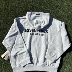 Fear of God Essentials Hoodie Grey 
