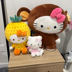 Hello Kitty Plushies