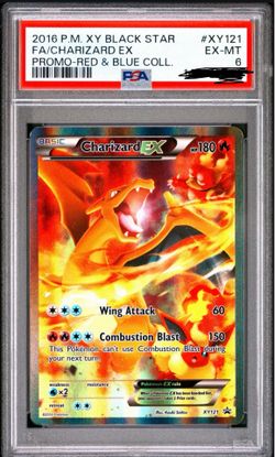 Charizard 2016 black star promo PSA 6 Pokemon card