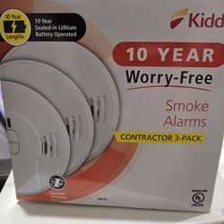 Kidde Smoke Alarms 3 pack (2)