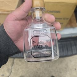 22 replica vessels designed for 375ml Patrón tequila bottles.