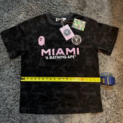 Miami X Bape Medium size Shirt 1:1