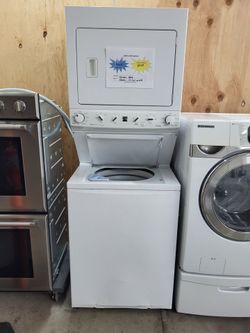 🇺🇸4th Of July Sale! Kenmore Full-size Washer Dryer Electric Stack-Warranty Included