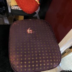 Purple Medium Footstool