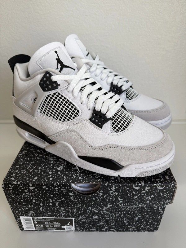 Air Jordan 4 Military Black (Men 9)