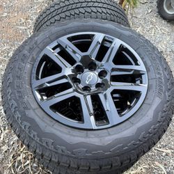 Chevy Silverado Wheels And Tires 20” $1650 Firm Price 