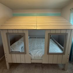 Full Size Loft Bed Frame 