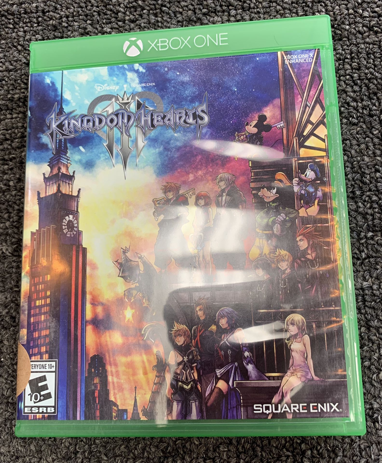 Disney Kingdom Hearts III Xbox Box 