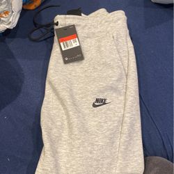 Grey Nike Tech Fleece Pants 