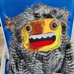 One of A Kind Handmade Plush Toy Monster NWT 