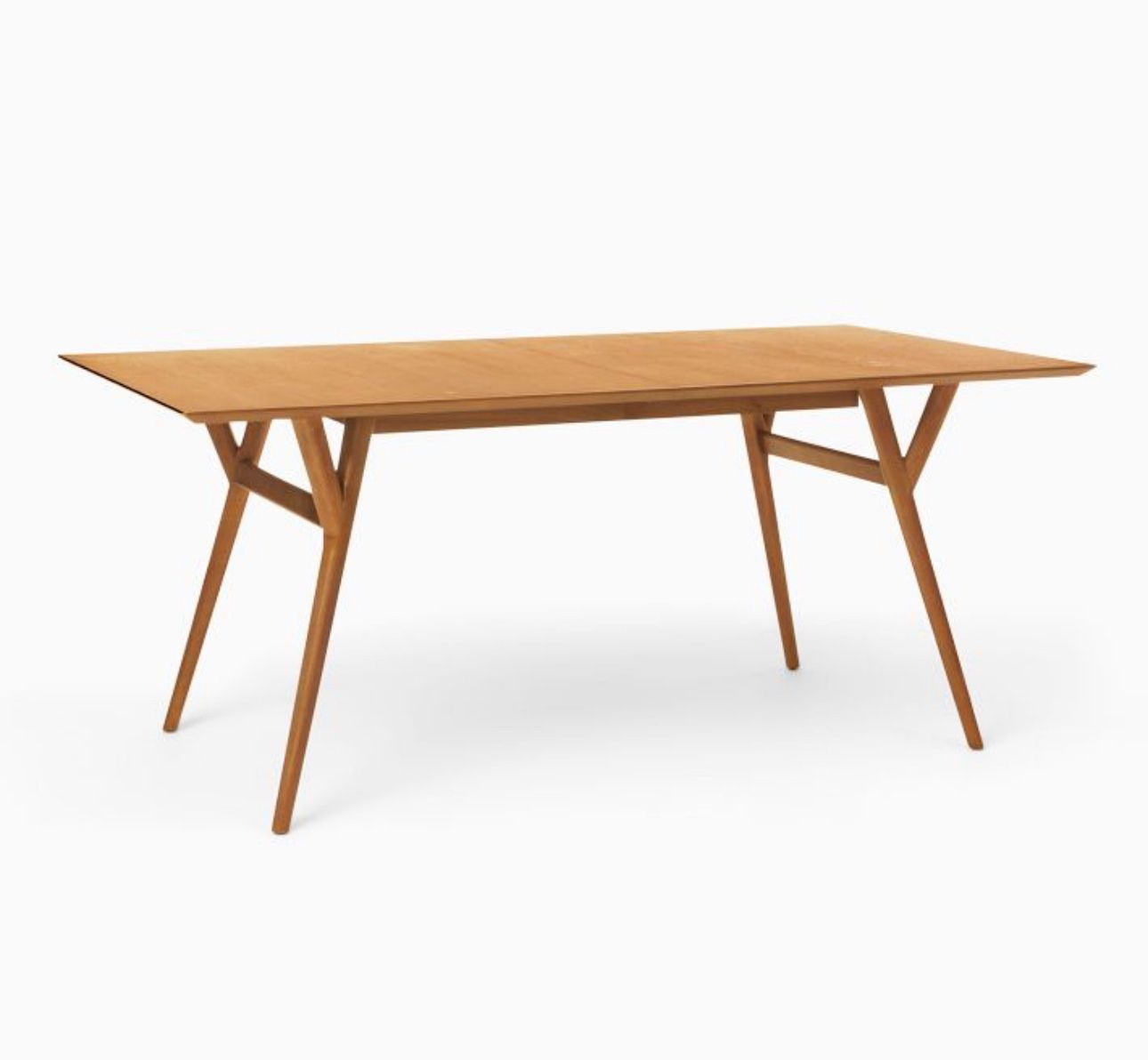 West Elm Mid-Century Extendable Dining Table (60”-80")