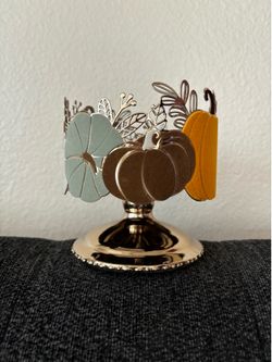 Pumpkin Ring 3-Wick Candle Holder